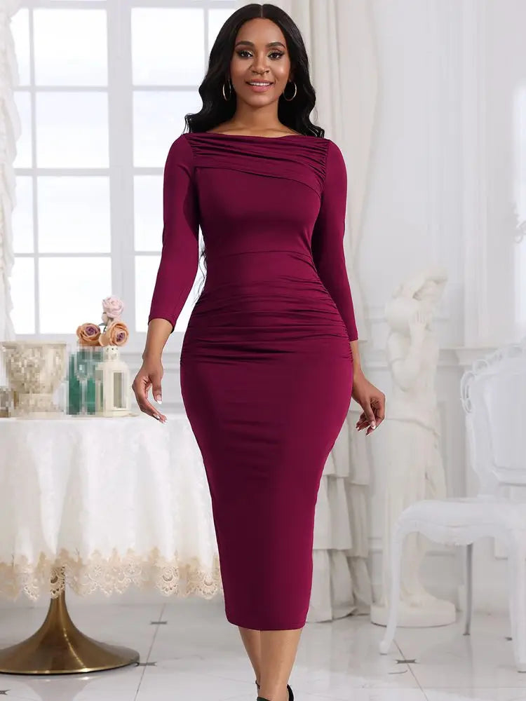 Birthday dress for women evening dress party dresses for women 2023 long dresses fall clothes for woman 2023 wholesale