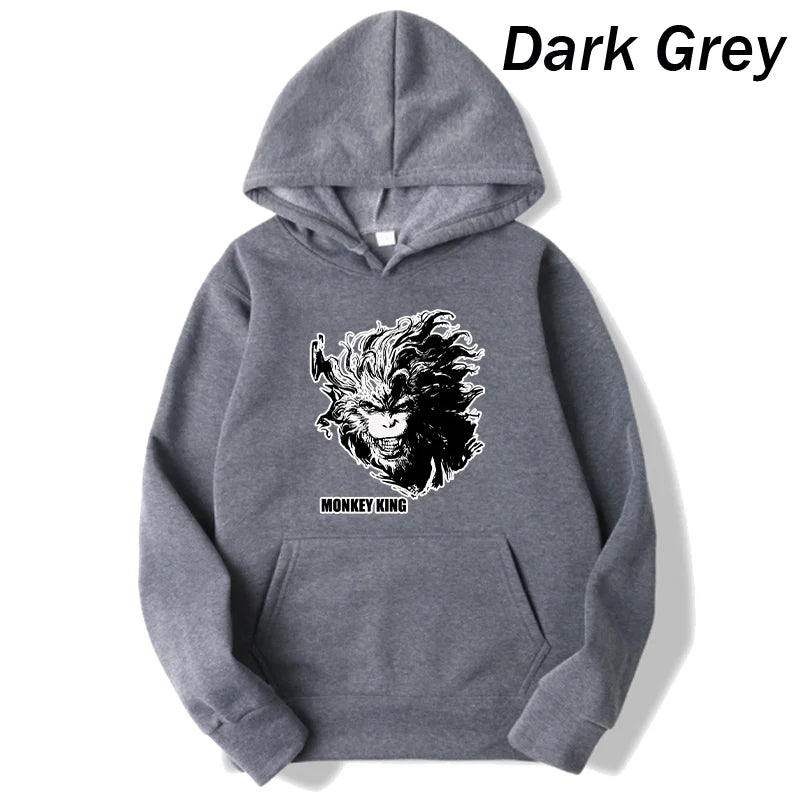 New Hoodie Men/Women Fashion Casual Autumn Winter Cool Pullover  monkey King Long Sleeve Hoodie