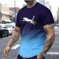 Animal T-Shirts For Men 3d Print T-Shirt Men's Sports T-Shirt Street Fashion Short Sleeve Tee Shirts Loose Oversized Men Clothing