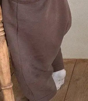 2025 Spring Autumn Solid Newborn Overalls Loose Girl Baby Sleeveless Jumpsuit Cotton Boy Infant Suspenders Pants Toddler Trouser