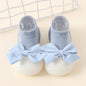 Newborn Baby Shoes Boy Embroidery Pattern Nonslip Floor Socks Kids Girls Soft Rubber Sole Crib Toddler Booties Toddler Shoes