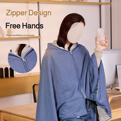 Electric Blanket Heated Shawl USB Warming Blanket Portable Washable Graphene Heating Blanket for Winter