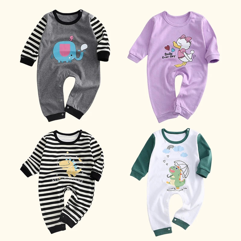 Baby Clothes Rompers Newborn Bodysuit Baby Clothing Boy Girl Items Cotton Kids Jumpsuit Toddler Sleepwear One Piece Outfits