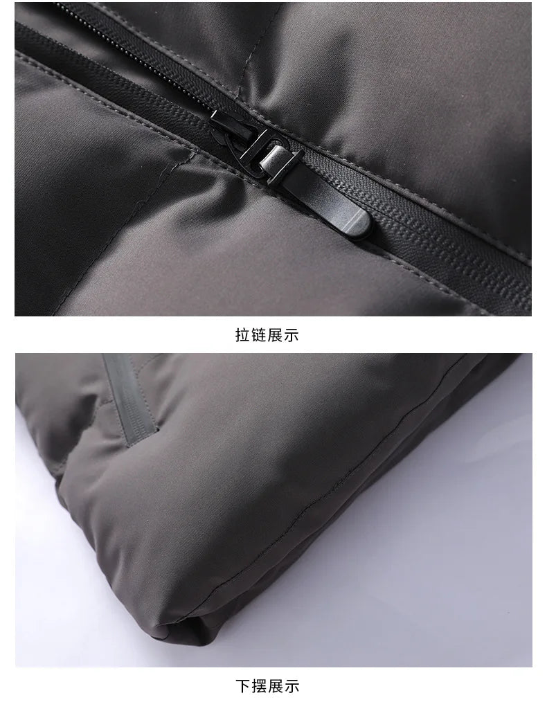 2025 Spring and Autumn New Men's Windproof Zipper Leisure Trendy Fashion Item High Quality Hooded Baseball Outdoor Sports Jacket