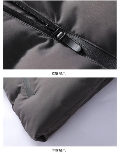 2025 Spring and Autumn New Men's Windproof Zipper Leisure Trendy Fashion Item High Quality Hooded Baseball Outdoor Sports Jacket