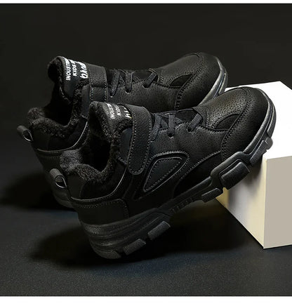 Boots For Kids Girls Boys Children's Winter Tooling Cotton Boot Casual Kids Shoe Trendy All-match Hard-wearing Fashion Anti-wear