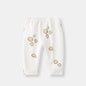 0-3T Newborn Kid Baby Boys Girls Clothes Print Cotton Pant Cute Sweet Bottoms Baby Trousers Home wear Leggings Outfit
