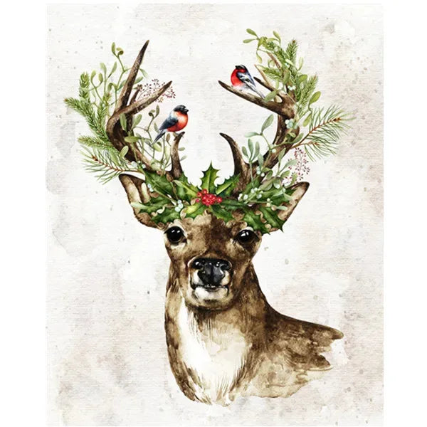 Holiday Décor Christmas Theme Posters Prints Nordic Wall Art Canvas Painting Pictures Home Room Decor Christmas Gifts