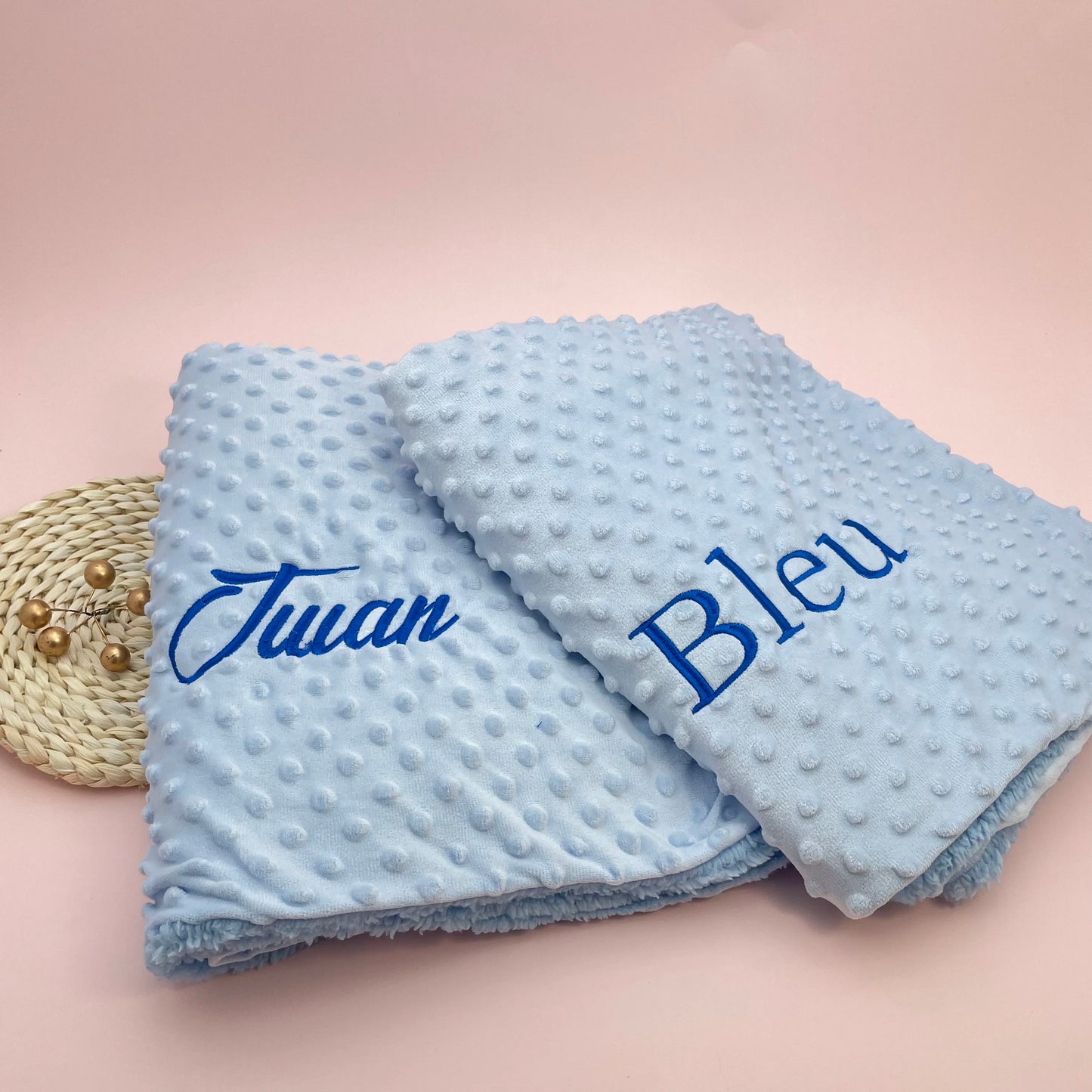 Personalized Baby First Name Cover Kids Custom Blanket Newborn Boy Girl Birthday Gift Swaddle Bed Toddler Stroller Crib Blanket