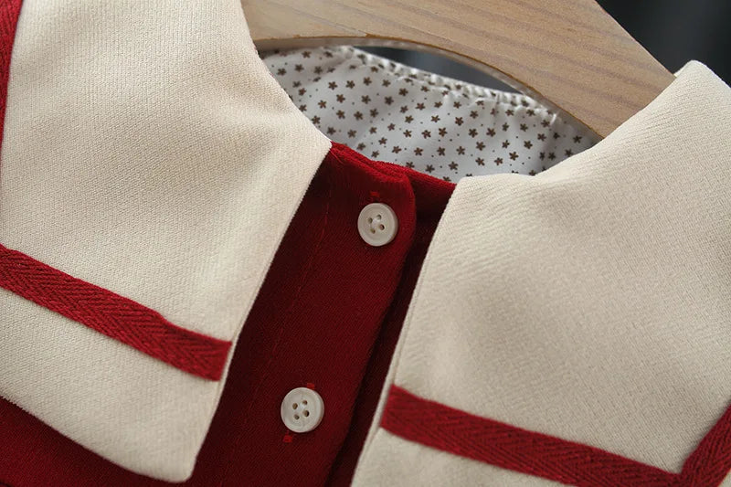 Spring fall 1 year baby's birthday girl's clothes dress for newborn baby girl clothing outside wear waist princess dresses dress