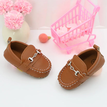 RABEISIR Casual Solid Color Slip On Low Top Loafer Shoes For Baby Boys, Lightweight Comfortable Non Slip Flat Shoes