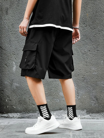 Men's Cargo Shorts, Outdoor, Travel, Casual Sports, Large Pockets, Durable and Comfortable Fabrics, Thin Shorts for Outings 17