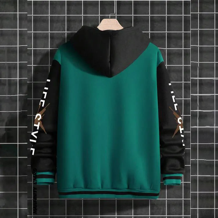 2026 New Jacket Coat Letter Printed  Wear Men Baseball Jacket Casual Long Sleeve Stand Jackets Men's Coats Sweatshirts Outerwear