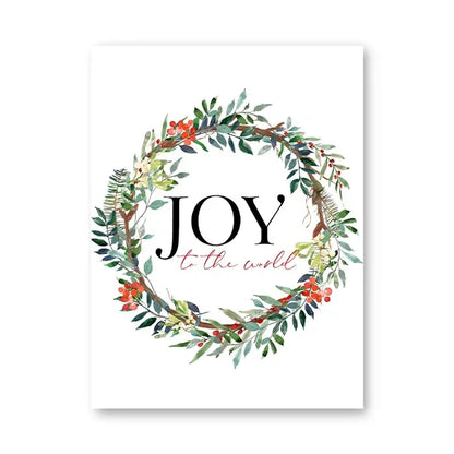Holiday Décor Christmas Theme Posters Prints Nordic Wall Art Canvas Painting Pictures Home Room Decor Christmas Gifts