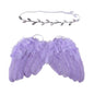 Newborn Photography Props Outfits Baby Headdress and Baby Wings Set
