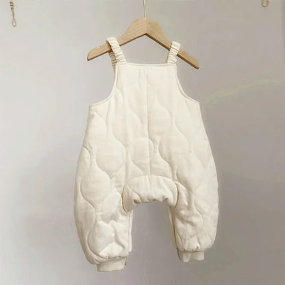 Baby Girl Clothes Bodysuit Kids Jumpsuit Winter Fall Children Baby Sleeveless Overalls 2022 Born Boy Open Shift Pants Outfit