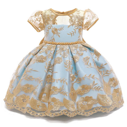 Baby Girls Christmas Dress 3 6 9 12 18 24 Months Toddler Newborn Lace Princess Dress 1 Year Old Birthday Party New Year Costume