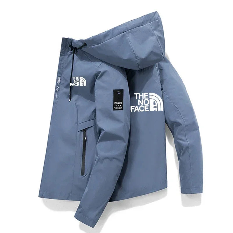 Spring and Autumn men's windproof zipper Jacket Casual quality hooded baseball jacket Outdoor blazer garment top