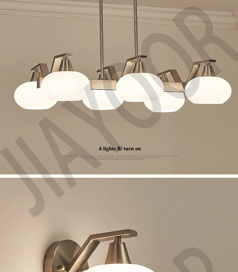 Modern Luster Led Chandelier Lighting Living Dining Room Décor Lights Bedroom Hanging Light Luminaire Home Decor Items Lamps