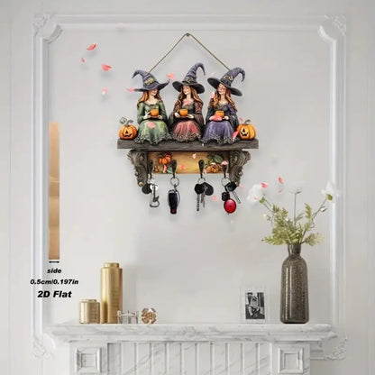 2025 New Exquisite Halloween Wooden Christmas Décor Home Ornaments Holiday Gift Set For Indoor Outdoor Festive Decorations