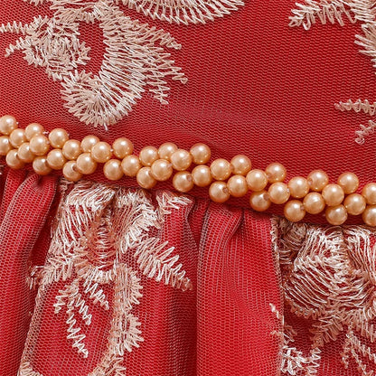 Baby Girls Christmas Dress 3 6 9 12 18 24 Months Toddler Newborn Lace Princess Dress 1 Year Old Birthday Party New Year Costume