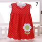 0-24M Newborn Cotton Flower Dresses, Baby Girls Summer Multi Pattern Clothes