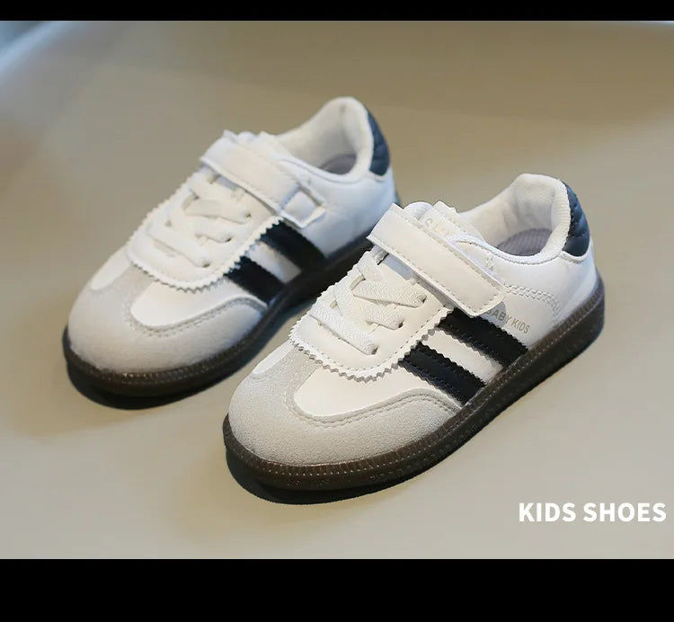 Children's Sneakers Boy Spring Autumn Causal Kid Running Walking Shoes Fashion Versatile Girls Tennis Shoes Soft Soled Hook Loop