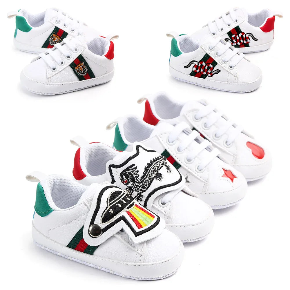 New Baby Shoes Fashion Soft Sole Boys' Shoes 0-12 Months Baby Walking Shoes 1-Year Old Baby Shoes  Kids Shoes Boys