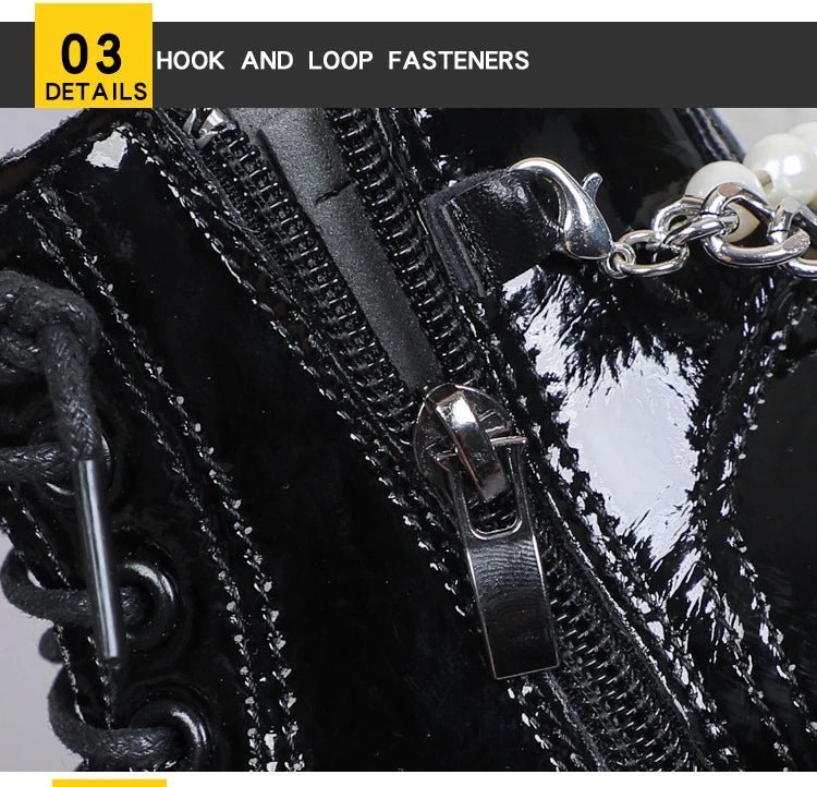 Girls Boots Children Beading Short Boots Student Shoes Kids Waterproof Outdoor Boots Autumn Spring New Non-slip Boots