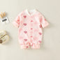 Baby Bodysuit Cotton Print Long Sleeve Boys and Girls Infant Comfort Creeper One Piece Spring and Autumn