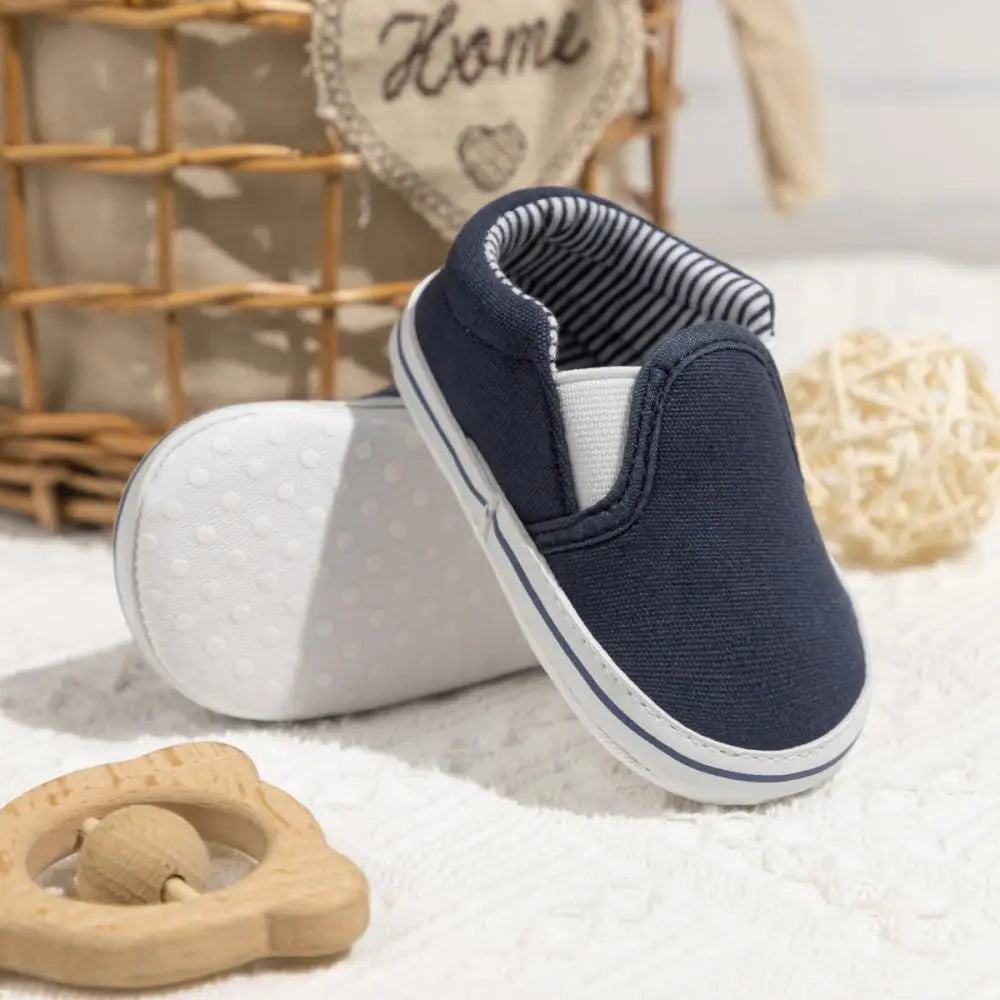 Newborns Shallow Infant Toddler Cute Shoes Baby Boy Girl Sneakers Anti-Slip Soft Flat First Walker Shoes