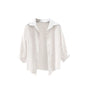 2026 Summer New Fashion Tracksuit Matching Set Women's Elegant White Sunscreen Shirt+ Vest+ Casual Wide Leg Pants 3-Piece Suit