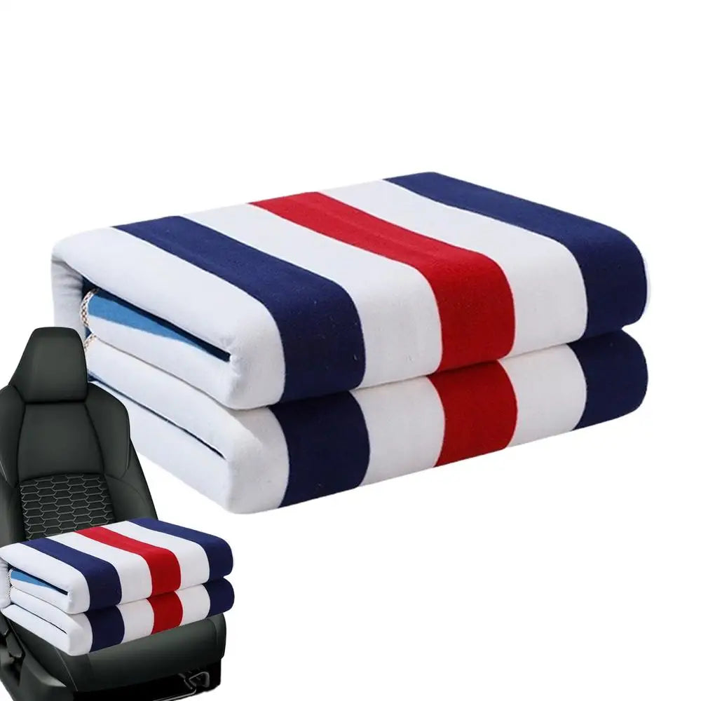Heated Car Blanket Electric Waterproof Warming Throw With 3 Temperature Settings Electric Warming Blankets For Vehicle Interior