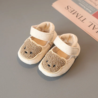 2025 New Toddler Newborn Baby Shoes Boys' Girls' Slippers Pre walker Casual Shoes  Winter Small Animals First Walkers