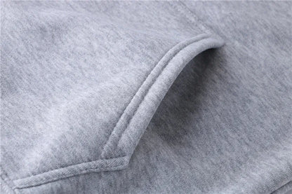 New Fashion Loose Hoodies For Men Spring and Autumn Casual Hooded Sweatshirt Men's Simple Tops Solid Color Thick Clothing Male
