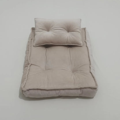 Baby Cribs Newborn Photography Props Bed Storage Basket Doll Bed Chair Rattan Furniture for Newborns Babe Posing Props