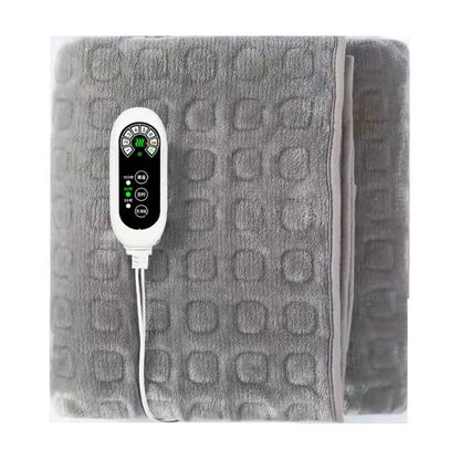 150*90cm Electric Heating Blankets Soft Flannel Heated Blanket Cover Winter Body Warm Mat Timed Sleeping Pad Heater