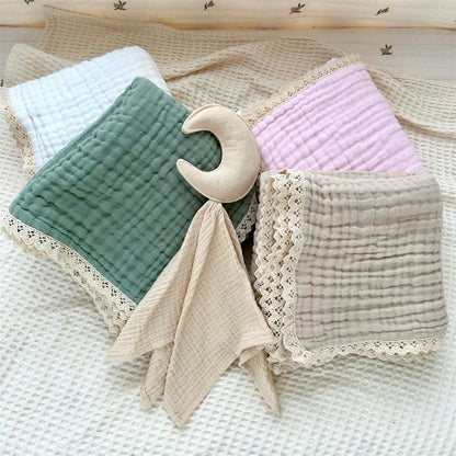 Baby Blanket Newborn 6 Layers Muslin Swaddle Wrap Soft Toddler Kids Bath Towel Infant Baby Crib Stroller Receiving Blankets