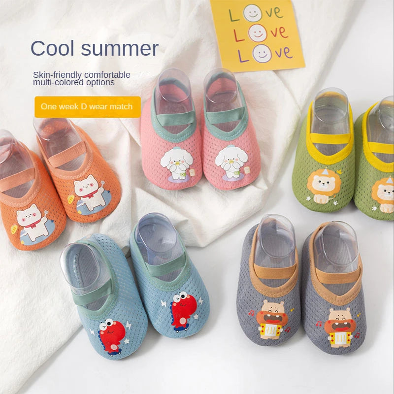 Baby Non-slip Socks Children Indoor Warm Floor Shoes Boys and Girls Toddler Shoes Amusement Park Kindergarten Non-slip