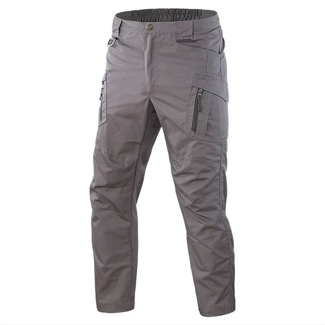 Men City Pants Cargo Trousers Multi-pocket Waterproof Wear-resistant Casual Training Overalls Clothing