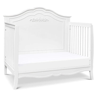 Fiona 4-in-1 Convertible Crib in White Convertible, Adjustable