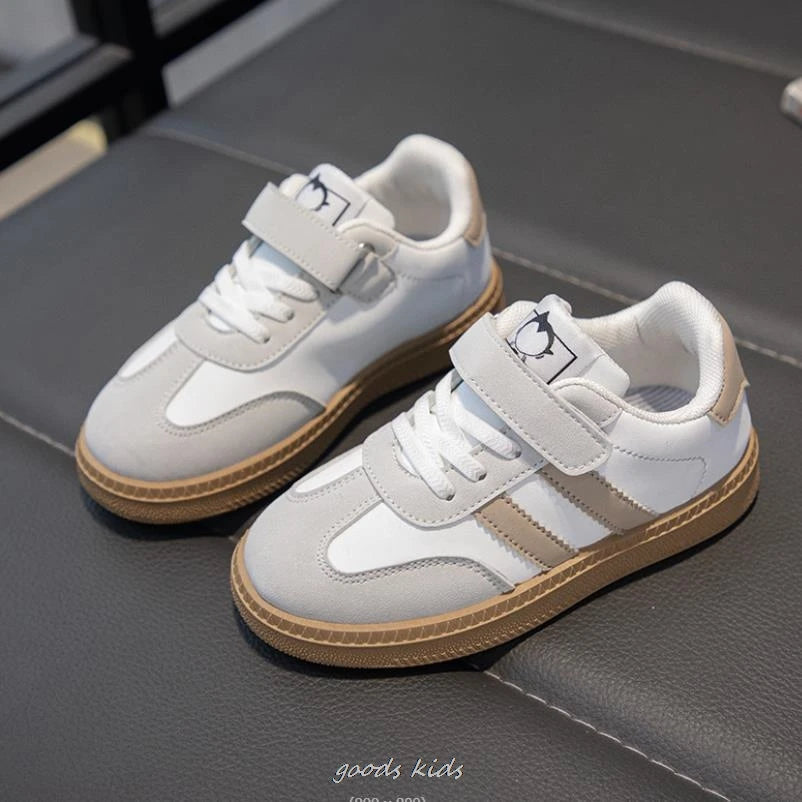 Trendy Kids Shoes Girls Boys Tennis Sneakers Outdoor Running Shoes Non-slip School Sports Shoes Breathable Mesh Comfort Shoes