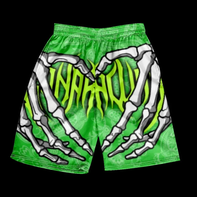 Summer Men's Sports Shorts Fashion Skull Print Pattern Men's Beach Shorts Hawaii Vacation Beach Men's Swimming Shorts S-2XL