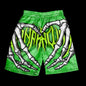 Summer Men's Sports Shorts Fashion Skull Print Pattern Men's Beach Shorts Hawaii Vacation Beach Men's Swimming Shorts S-2XL