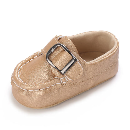 0-18M Baptism Newborn Baby Pre walker Girls Boys Casual Shoes Leather Non-Slip Soft-Sole Infant Toddler First Walkers