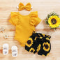 3Pcs Baby Girl Clothes Set Newborn Kids Clothing Children Toddler Girl Clothes Babe Girl Outfits Infant New Born Clothes