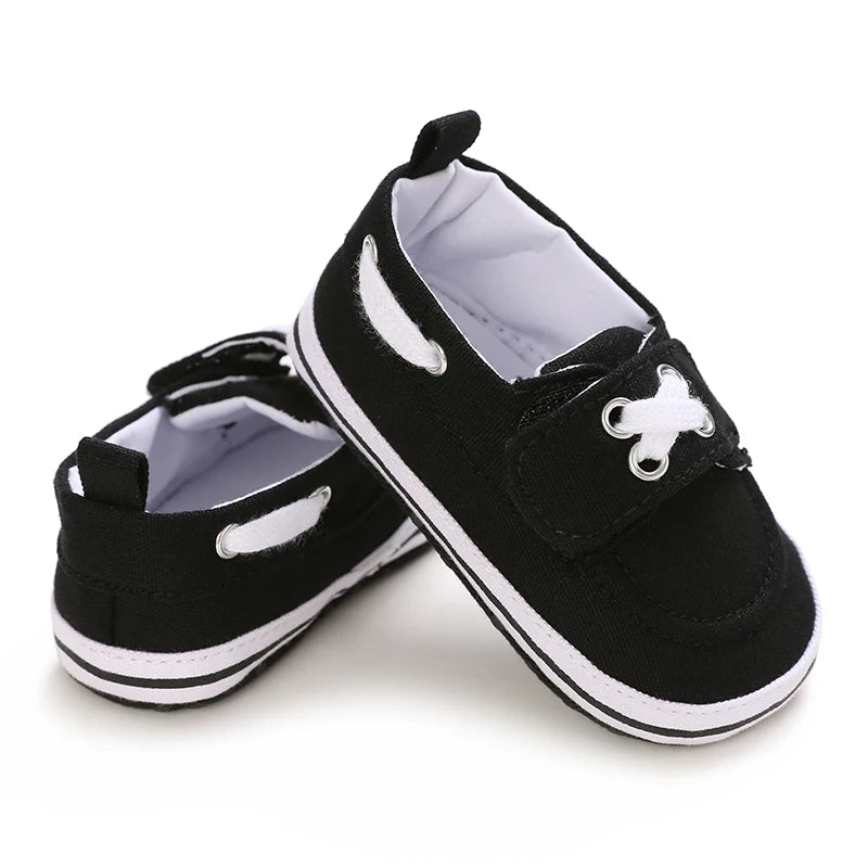 Newborn Baptist Shoes New Leather Gentleman Shoes Anti-slip Soft Bottom Indoor Baby Boys and Girls Casual Shoes Walking Shoes