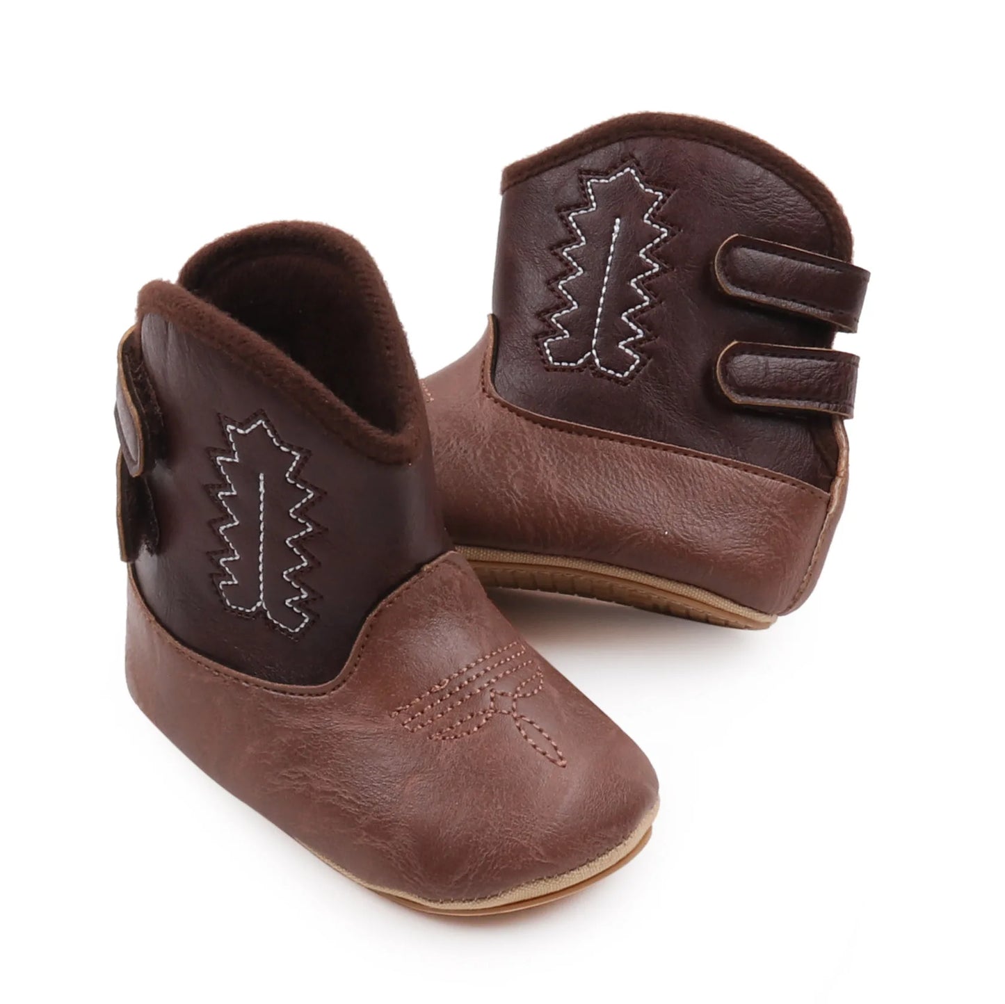 Baby Boots Made Of Soft PU and High-quality Cotton 2026 New Autumn and Winter Short Boots With Rubber Soles and Anti Slip Baby