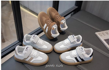 Trendy Kids Shoes Girls Boys Tennis Sneakers Outdoor Running Shoes Non-slip School Sports Shoes Breathable Mesh Comfort Shoes