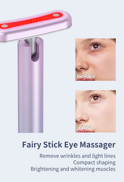 Convenient Beauty Equipment  Home Heating Eye Cream Introduction Device  Fade Eye Micro Current  Eye Massage Beauty Device